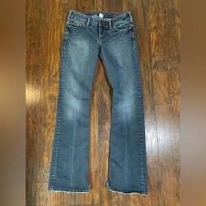 Silver Jeans Women's Dark Blue Boot Cut Jeans